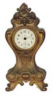 Ansonia Clock Co. novelty "Chic", ca 1914. 30 hour movement, no knobs or hands. — Antique Clocks Price Guide