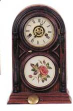 Atkins Clock Co., Bristol, Conn", on the full" label. — Antique Clocks Price Guide