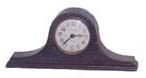 Seth Thomas miniature tambour clock in a wood case, 9 inches wide and4 inches high. — Antique Clocks Price Guide
