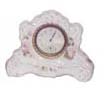 New Haven miniature china clock, has no case damage. — Antique Clocks Price Guide