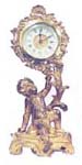 Ansonia Clock Co. novelty clock, "Scroll", ca l916. — Antique Clocks Price Guide