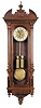 Gustav Becker 2 weight Vienna regulator.