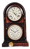E.N. Welch "ltalian No. 3" calendar clock, ca 1870.