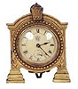 E.N. Welch Mfg. Co. novelty clock, "Le Roi", ca 1880.