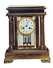 French bronze crystal regulator by "Marti", ca 1903.