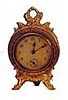 New Haven novelty clock. 4 inch case has been refinished, easel stand.