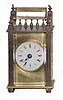 Boston Clock Co. "Queen Anne" carriage clock, ca 1890.