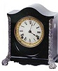 Ansonia Clock Co. enameled iron "Brest", ca 1901.
