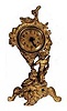Jennings Bros. large novelty, 13 inches high. 30 hour movement is running.
