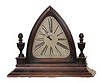 Waltham Clock Co. "Boudoir Clock", ca 1930. 8 day movement winds from the base, running.