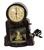 Mastercrafter "Swinging Bird". Clock is running, bird swings, light burns.