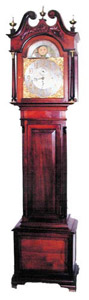 Winterhalter & Hoffmeyer Hall Clock. — Antique Clocks Price Guide