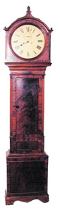 Scottish "Round Dial" longcase clock, ca. 1820-1830. — Antique Clocks Price Guide