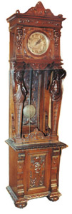 German tall clock made by Kienzle, ca 1900-1921. — Antique Clocks Price Guide
