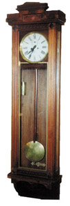 Waterbury Clock Co., "Regulator No.5", ca 1886. — Antique Clocks Price Guide