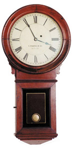 "E. Howard & Co. Boston", Regulator No.70, ca 1900. — Antique Clocks Price Guide