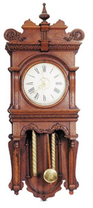 Waterbury Clock Co., hanging "Mobile", ca 1903. — Antique Clocks Price Guide