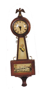 "The Burroughs Co., No. 54T-Banjo". — Antique Clocks Price Guide