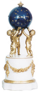 French mantel clock by Vincenti — Antique Clocks Price Guide
