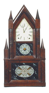 Terry and Andrews, Bristol, Ct. steeple on steeple, ca 1850. — Antique Clocks Price Guide