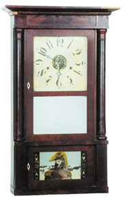 Williams, Orton, Preston's & Co column clock — Antique Clocks Price Guide