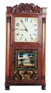Seth Thomas column and splat clock — Antique Clocks Price Guide