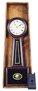 Howard & Davis banjo, No. 5, ca 1842-1857. — Antique Clocks Price Guide
