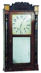 Jeromes & Darrow column and splat — Antique Clocks Price Guide