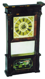 E. C. Brewster & Co. column and cornice — Antique Clocks Price Guide