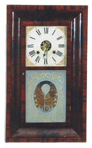 William S. Johnson ogee clock — Antique Clocks Price Guide