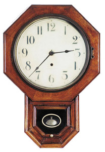 Seth Thomas "12 Inch Drop Octagon", ca 1909. — Antique Clocks Price Guide