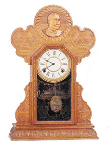E. Ingraham "Dewey" kitchen clock, ca 1899. — Antique Clocks Price Guide