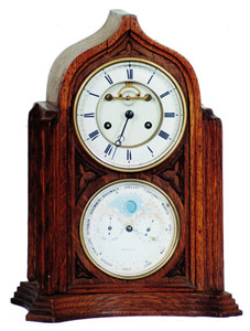 French shelf calendar clock by "A. Brocot & Delettrez, Paris". — Antique Clocks Price Guide