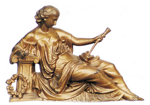 Ansonia Clock Co. "No. 1132 Daphine", ca 1904. — Antique Clocks Price Guide
