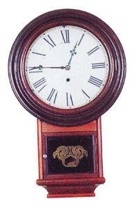 Welch, Spring & Co. "Round Top Drop Regulator", ca 1878. — Antique Clocks Price Guide