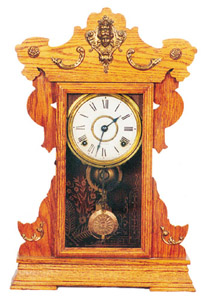 Seth Thomas mantel clock, one of the "Metals" series. — Antique Clocks Price Guide