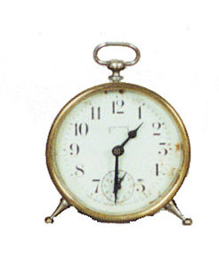 New Haven alarm clock, "The Junior Tattoo Alarm", ca 1906. — Antique Clocks Price Guide
