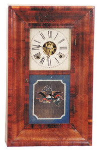 William S. Johnson ogee with C. Boardman movement, ca 1845. — Antique Clocks Price Guide