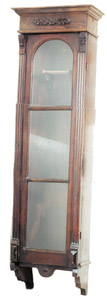 German? Wall case, 67 inches high, 20 inches wide. — Antique Clocks Price Guide