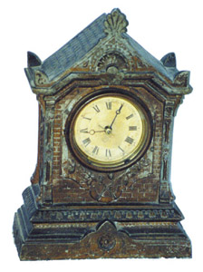 The Terry Clock Co. 8 day, Chapel model shelf clock. — Antique Clocks Price Guide