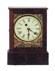 Chauncey Jerome "David Crockett", shelf model clock, ca about 1850. — Antique Clocks Price Guide