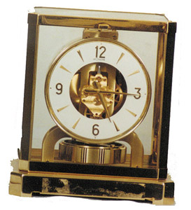 LeCoultre "Atoms" Atmospheric clock — Antique Clocks Price Guide
