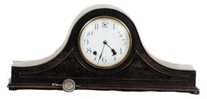 New Haven Clock Co. "Tambour No. 14", ca 1917. — Antique Clocks Price Guide