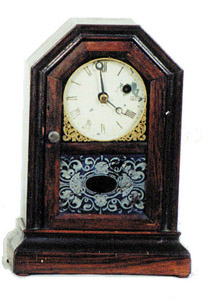 Atkins Clock Co. cottage clock — Antique Clocks Price Guide