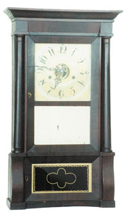 "Williams, Orton, Preston's & Co. Farmington, Conn", modified triple decker, ca 1835. — Antique Clocks Price Guide