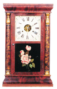 Seth Thomas "Rosewood-Shell Column", ca 1863. — Antique Clocks Price Guide