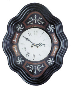 French "Picture Frame" clock. — Antique Clocks Price Guide