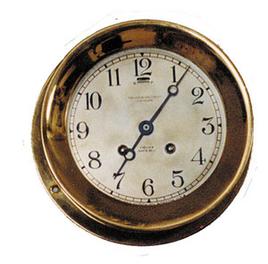 Chelsea Clock Co. Boston USA, "Striking Ships Bell Clock", ca 1923, called the "Chelsea". — Antique Clocks Price Guide