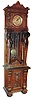 German tall clock made by Kienzle, ca 1900-1921.