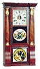Seth Thomas "Large Rosewood Column", ca 1875.